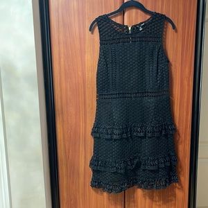 Black laced dress